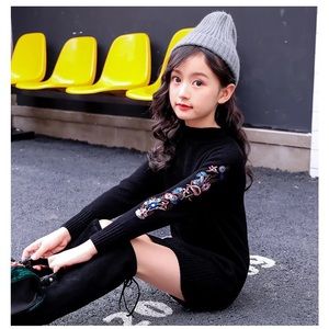 Girls long sweater